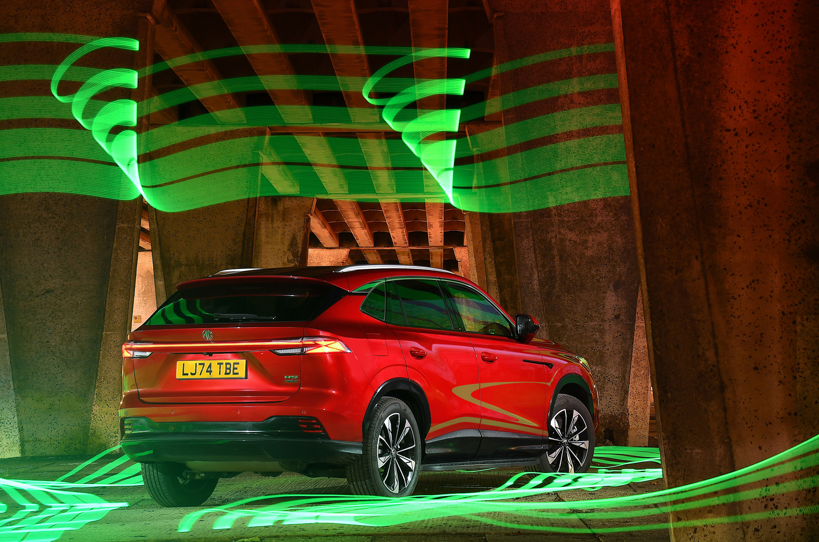 MG HS rear static