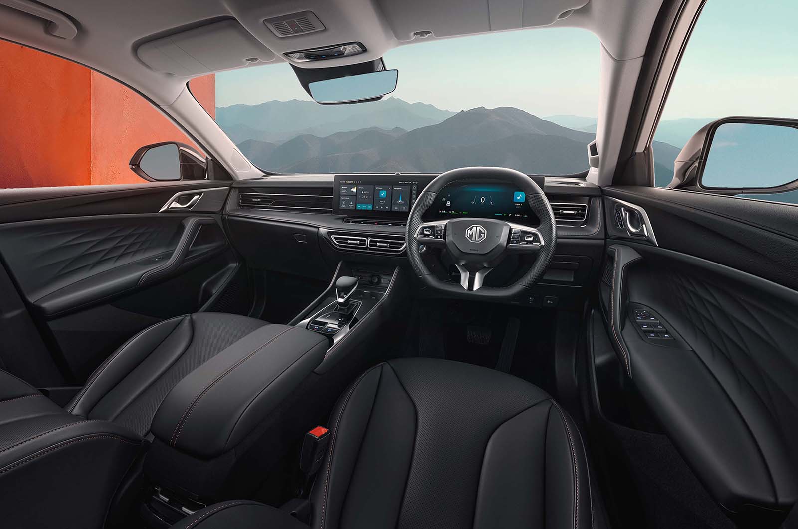 MG HS hybrid interior