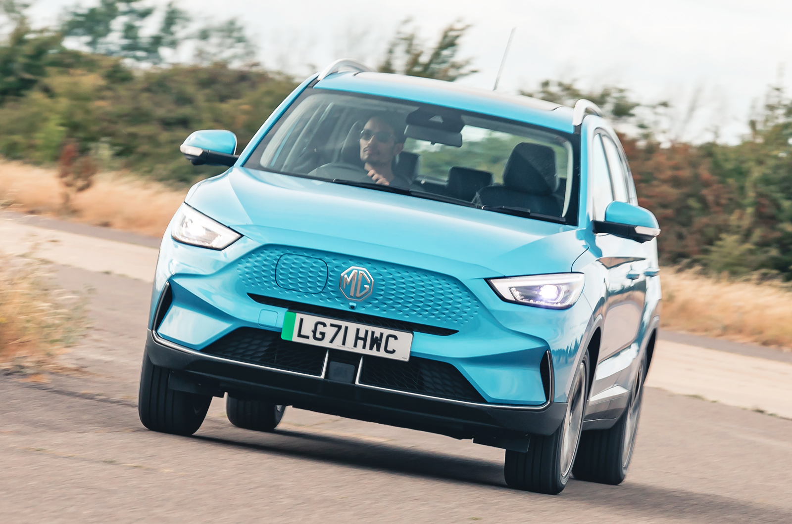 MG ZS EV nose