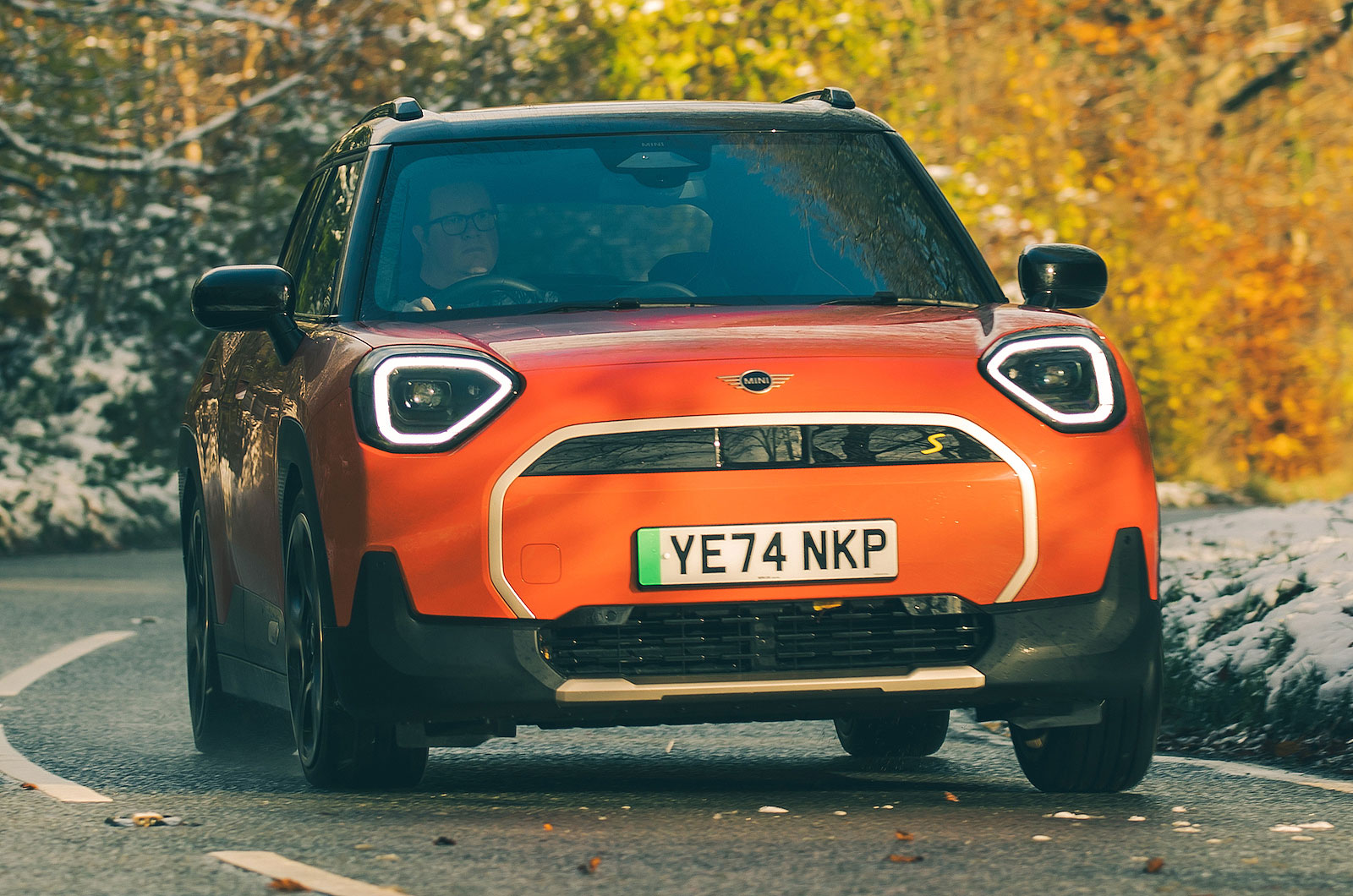 Mini Aceman front cornering