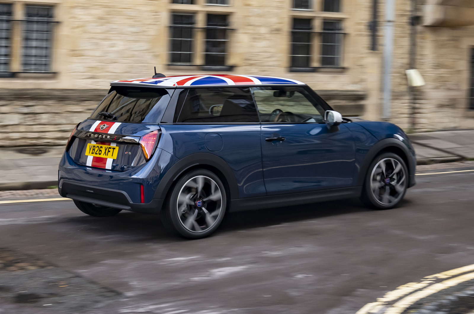 Mini Cooper Oxford Edition rear driving