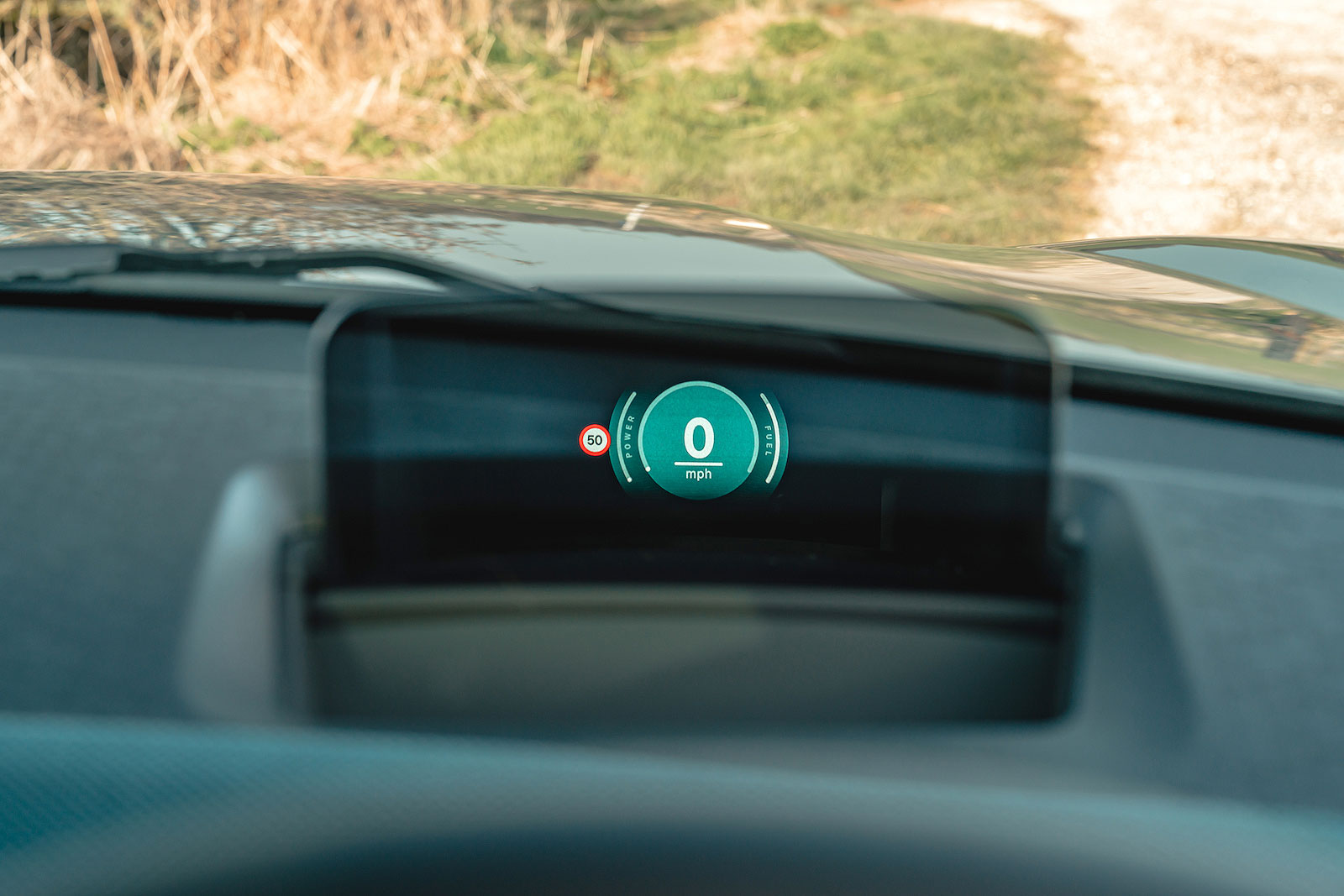 Mini Countryman interior driver display