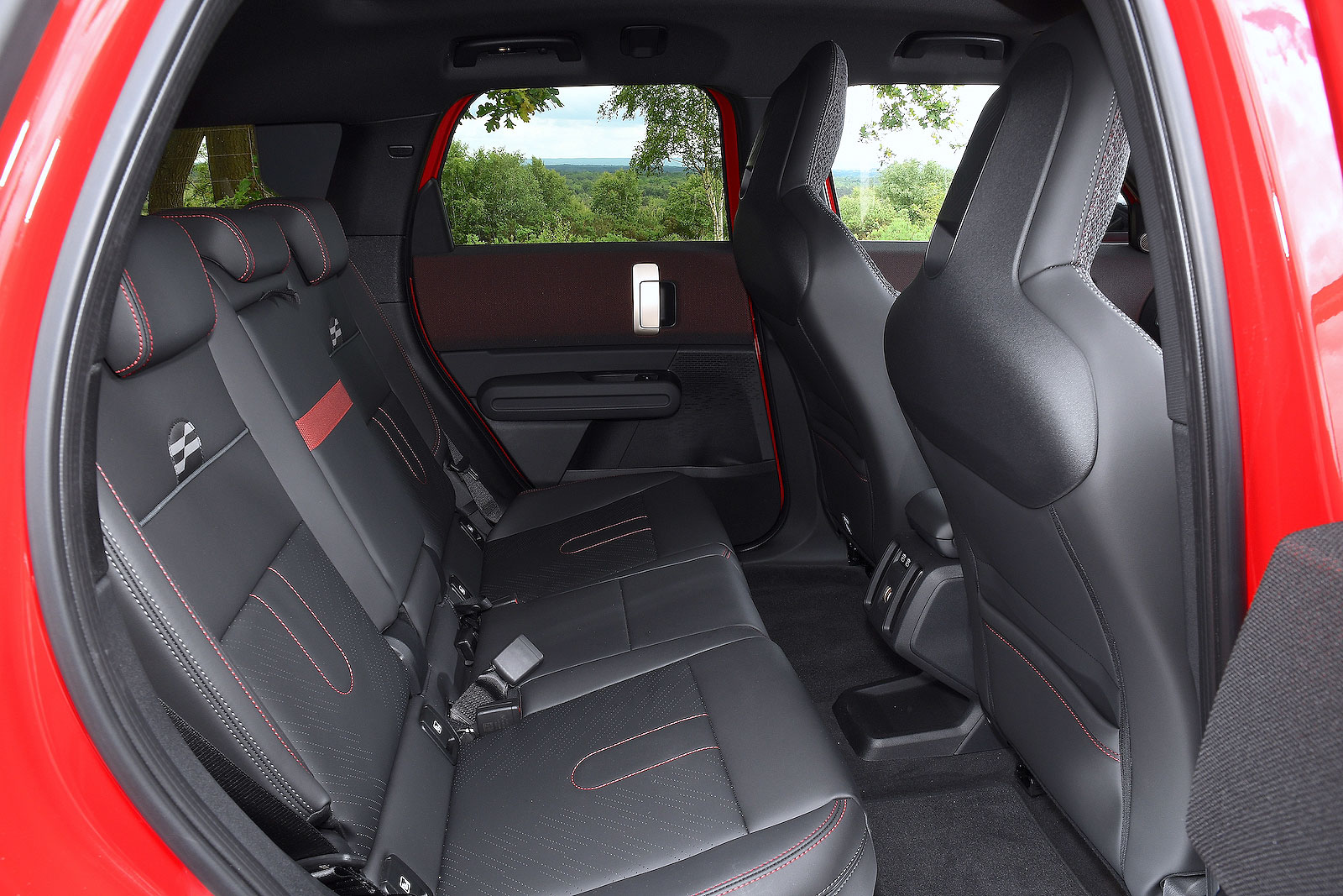 Mini Countryman Electric back seats