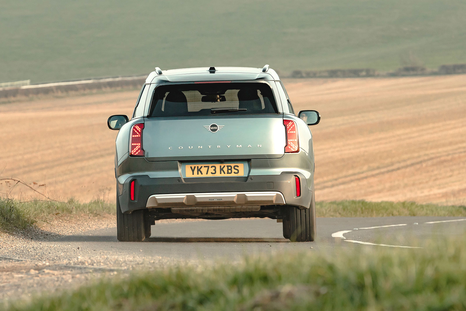 Mini Countryman rear cornering