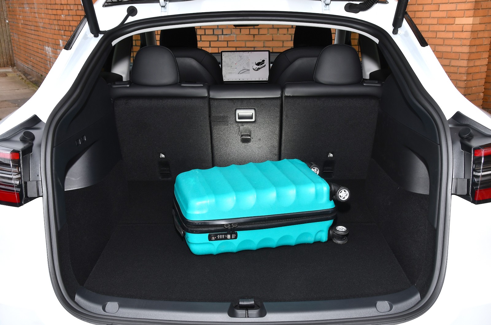 New Tesla Model Y boot space