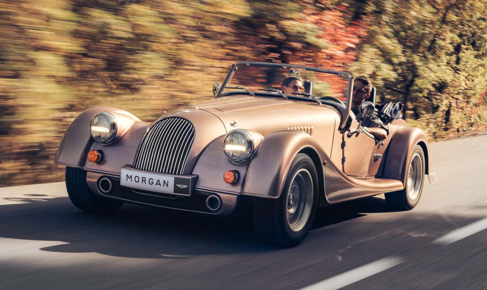 Morgan Plus Four front tracking