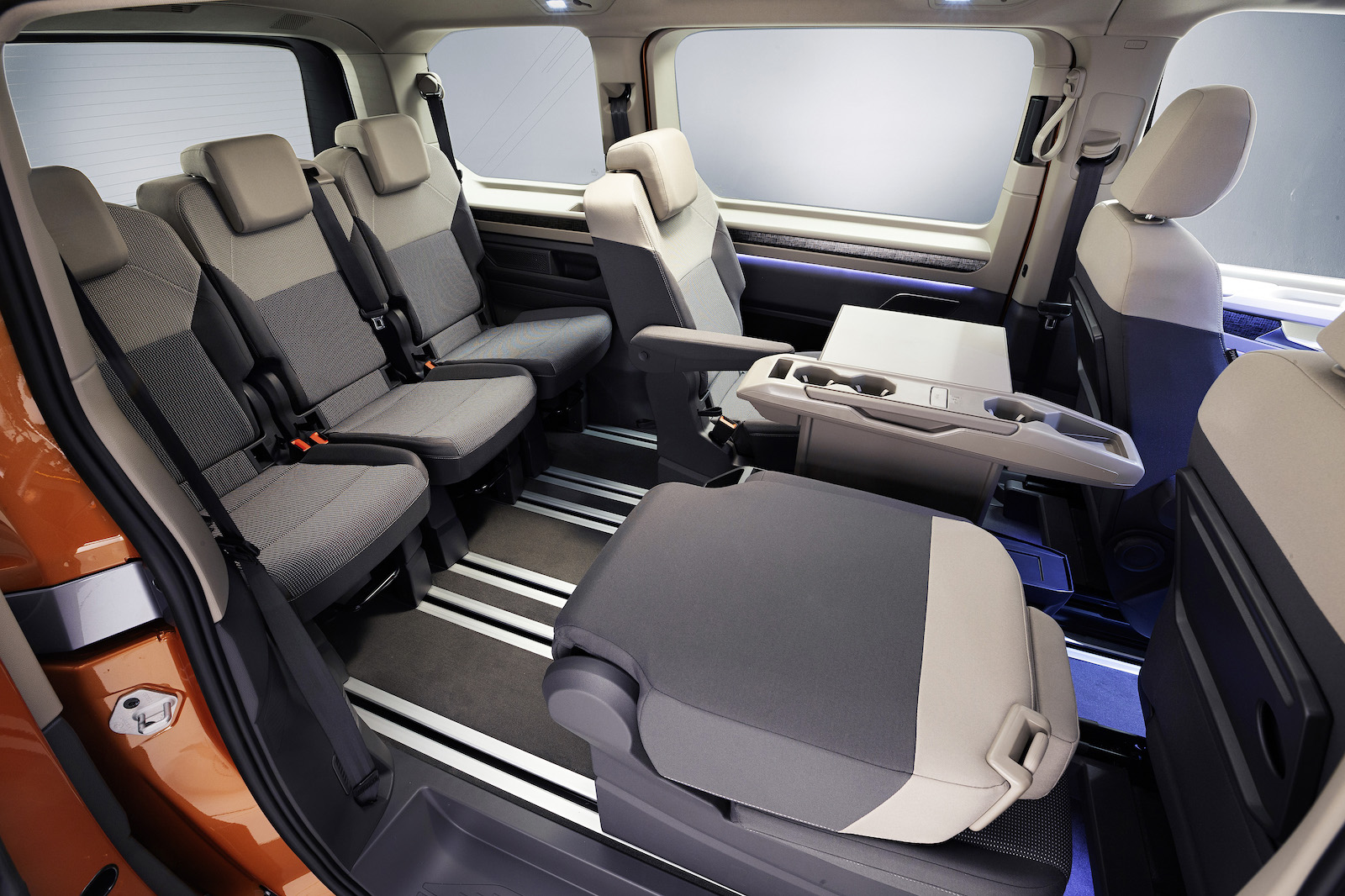 VW Multivan seats interior 