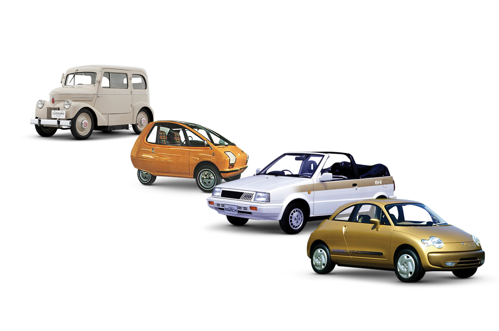 Nissan electric history