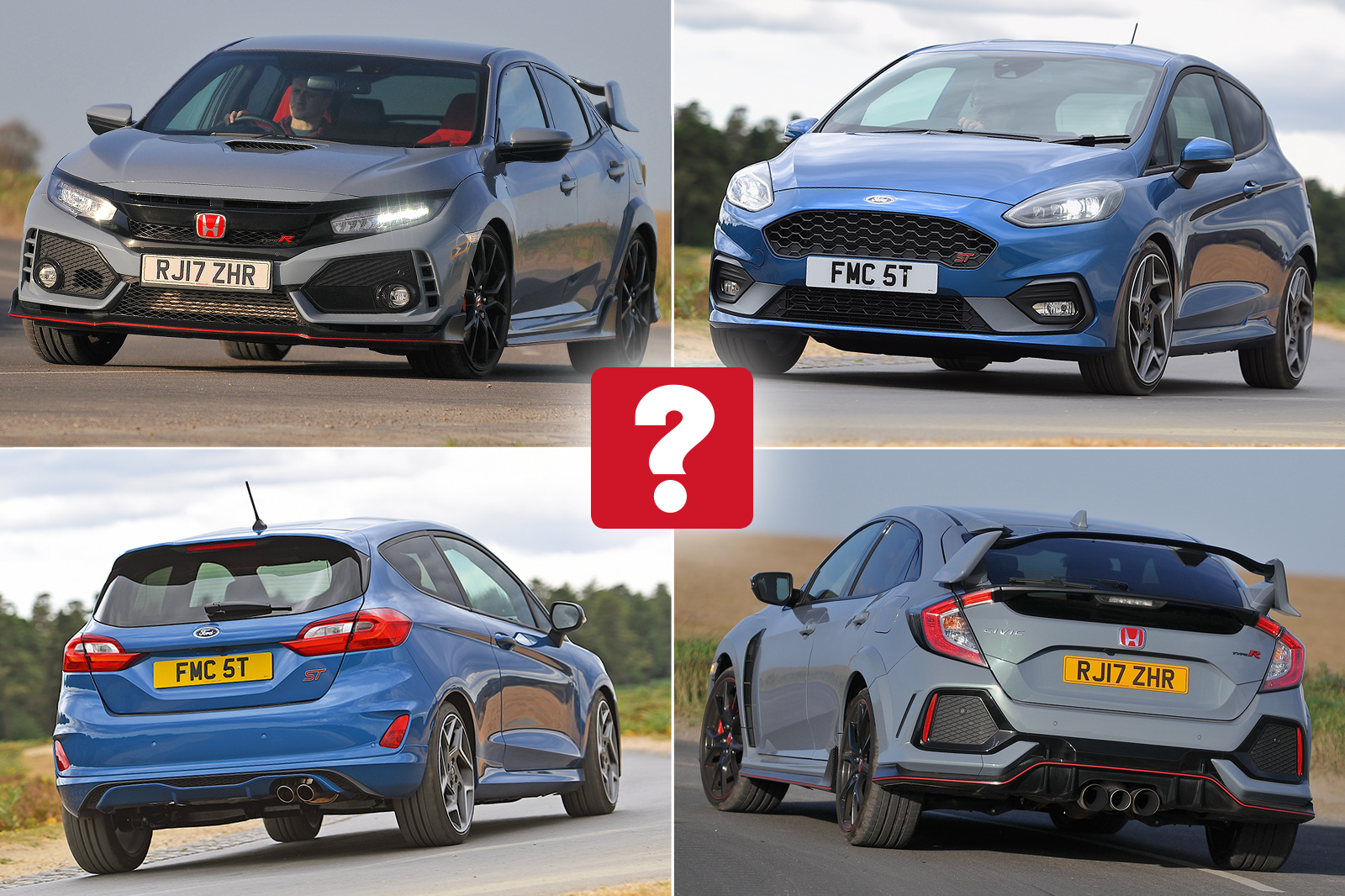 New Ford Fiesta ST vs used Honda Civic Type R