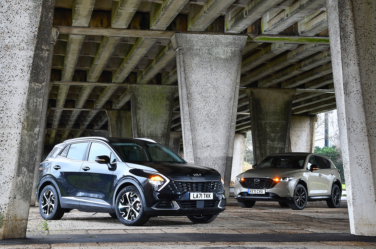 New Kia Sportage vs New Mazda CX-5