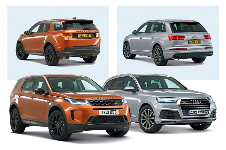 New Land Rover Discovery Sport vs used Audi Q7