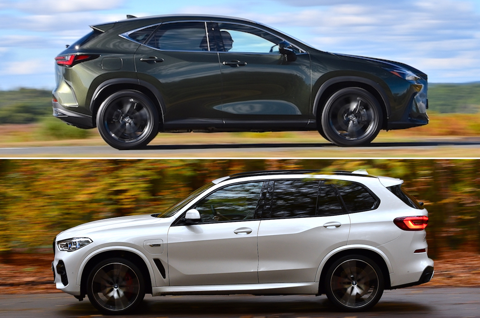 New Lexus NX vs used BMW X5