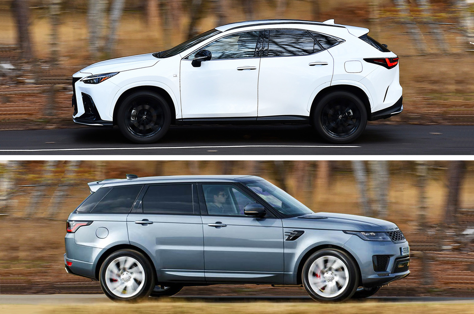New Lexus NX vs used Range Rover Sport
