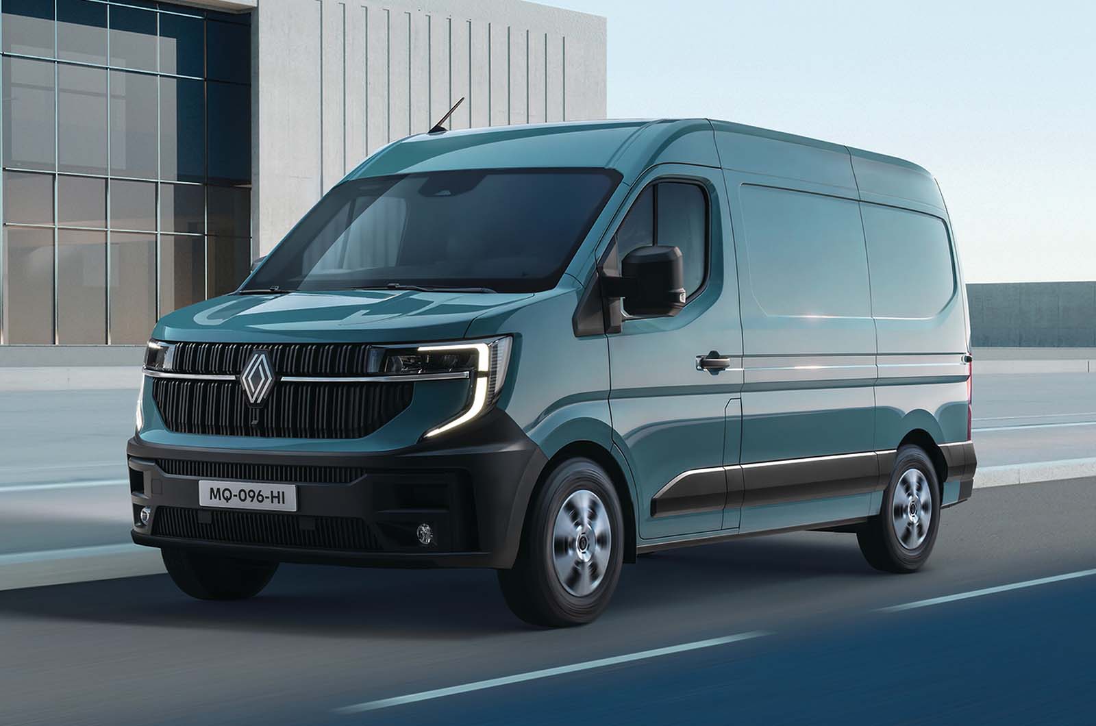 2024 Renault Master front driving