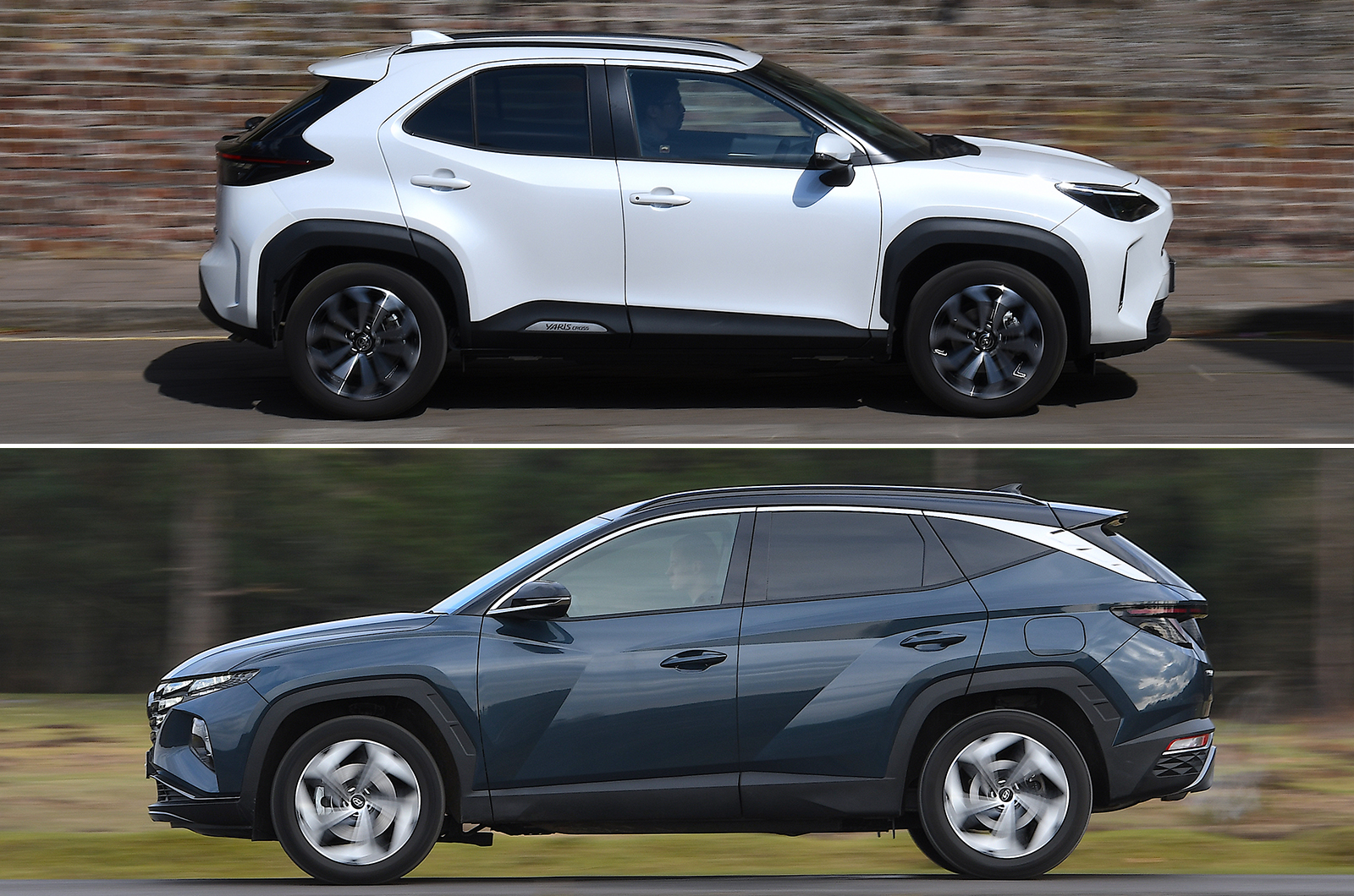 New Toyota Yaris Cross vs used Hyundai Tucson