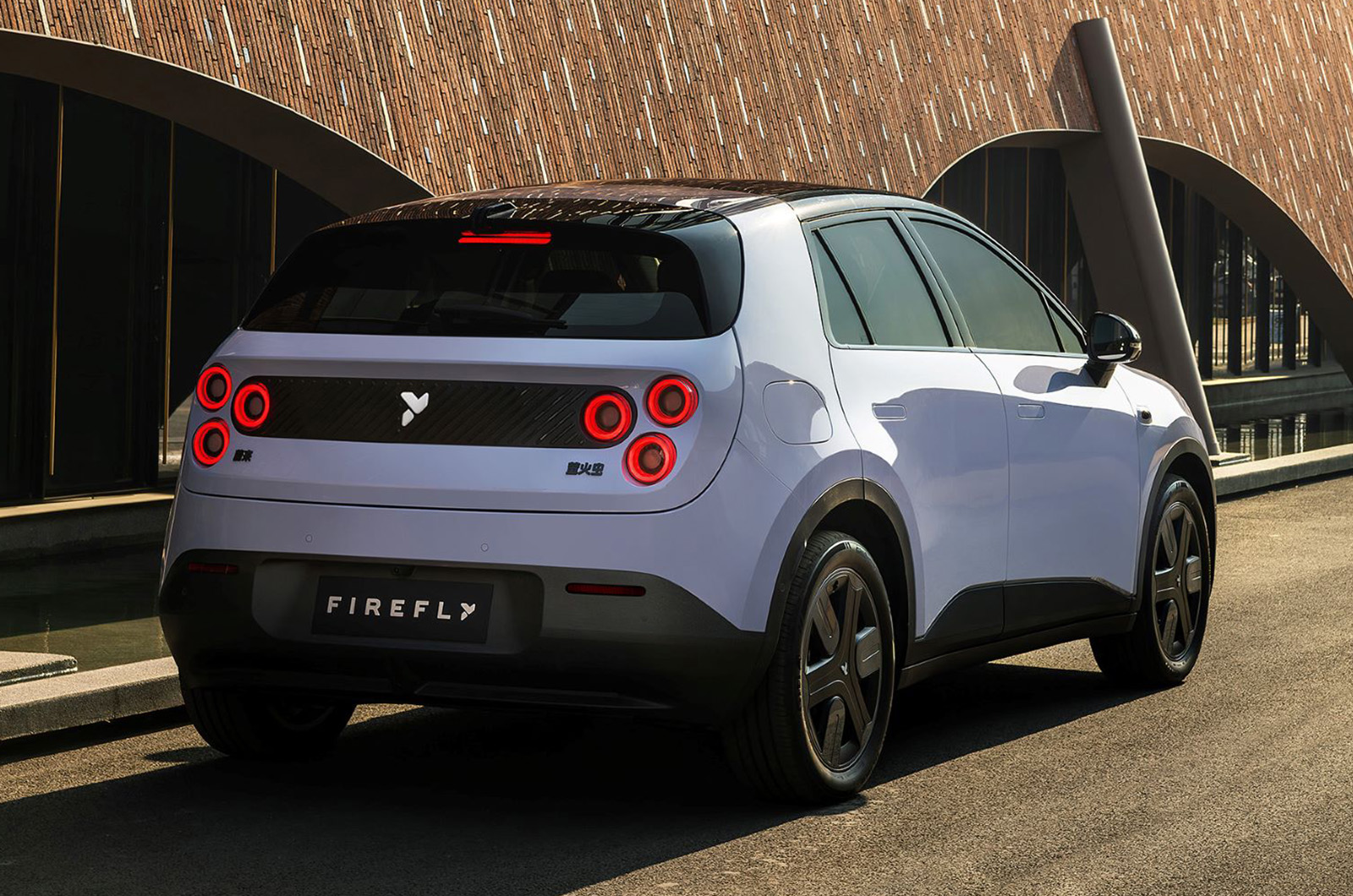 Firefly EV rear driving