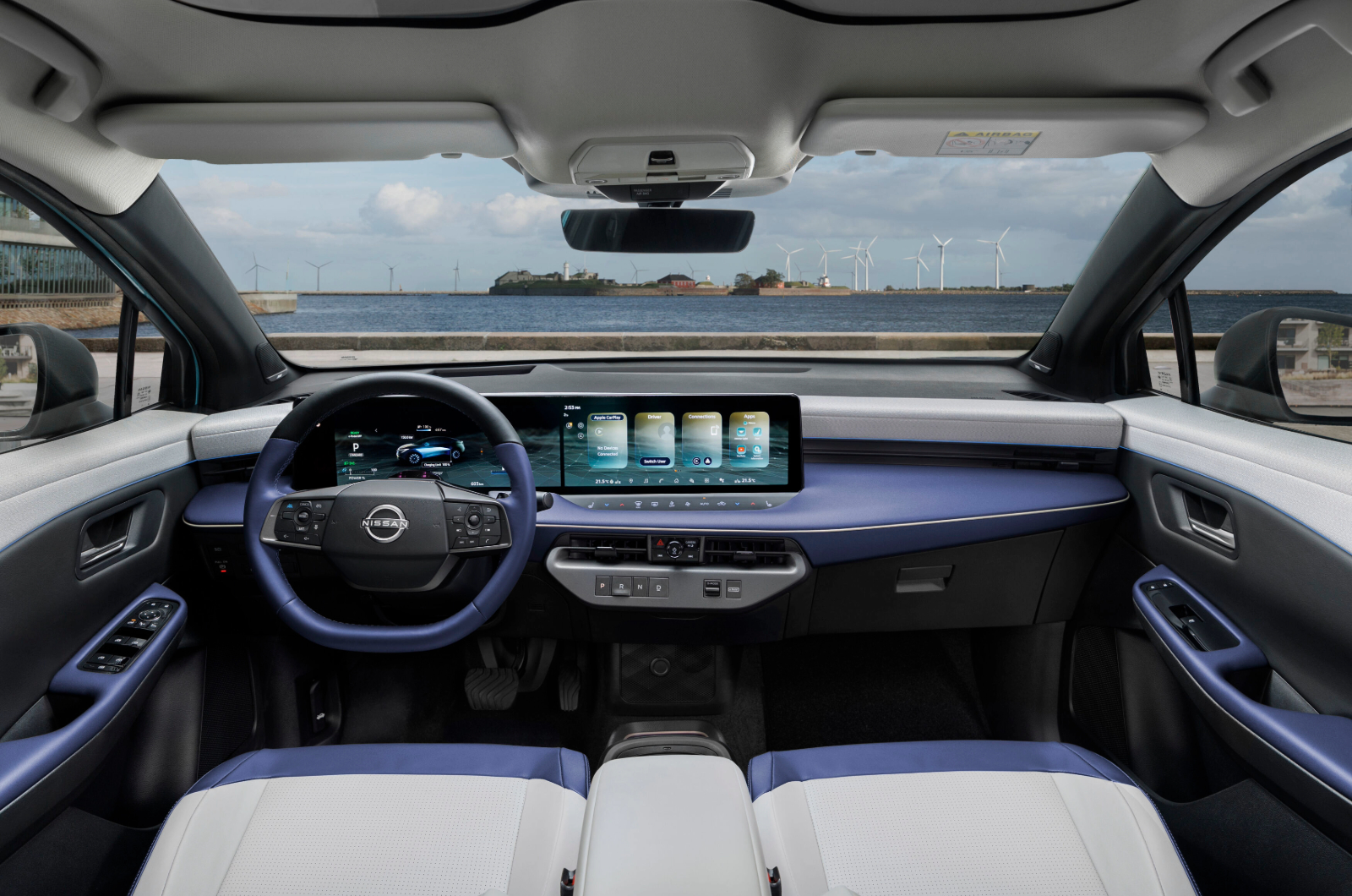 Nissan Leaf dashboard