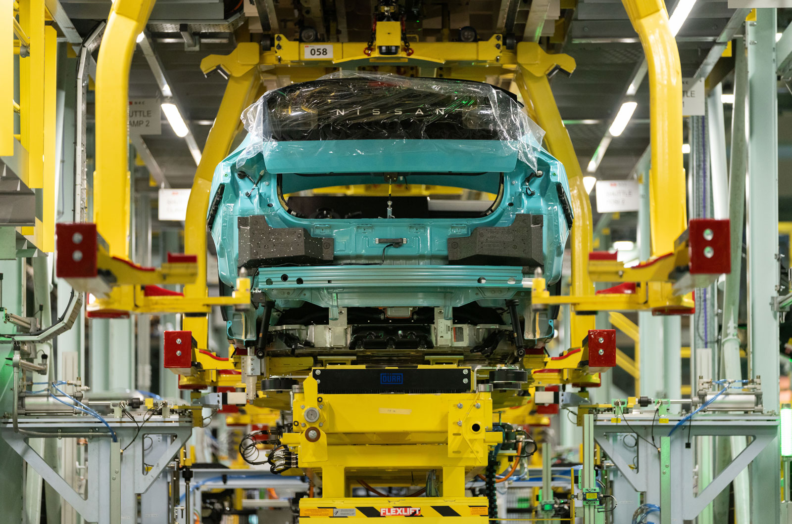 Nissan Leaf production Sunderland