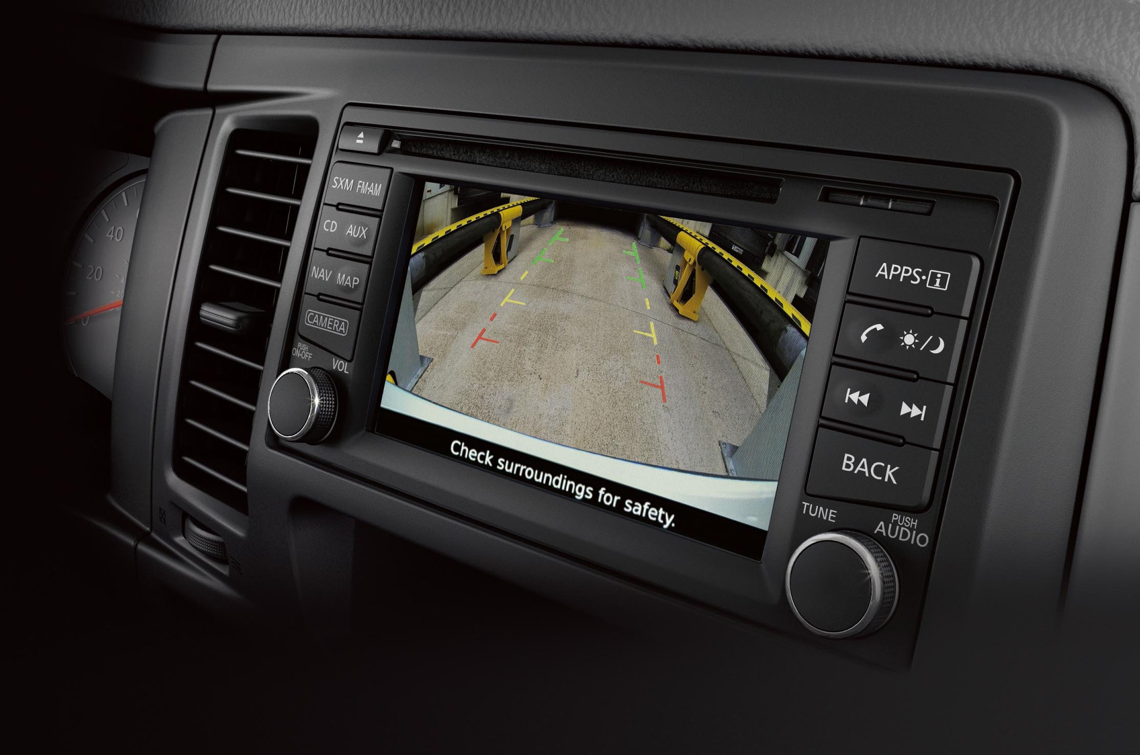 Nissan NV200 sat-nav