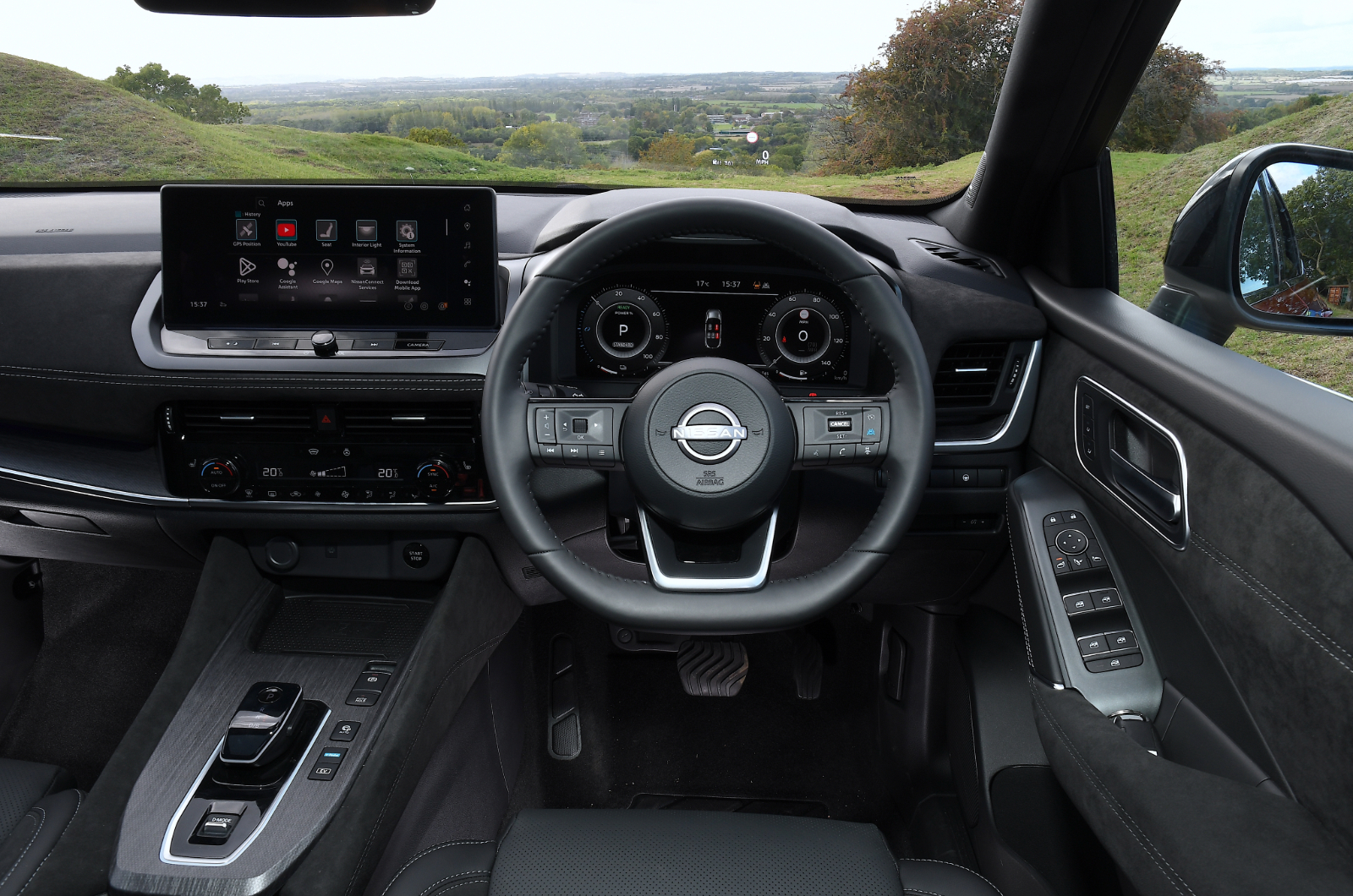 Nissan Qashqai dashboard