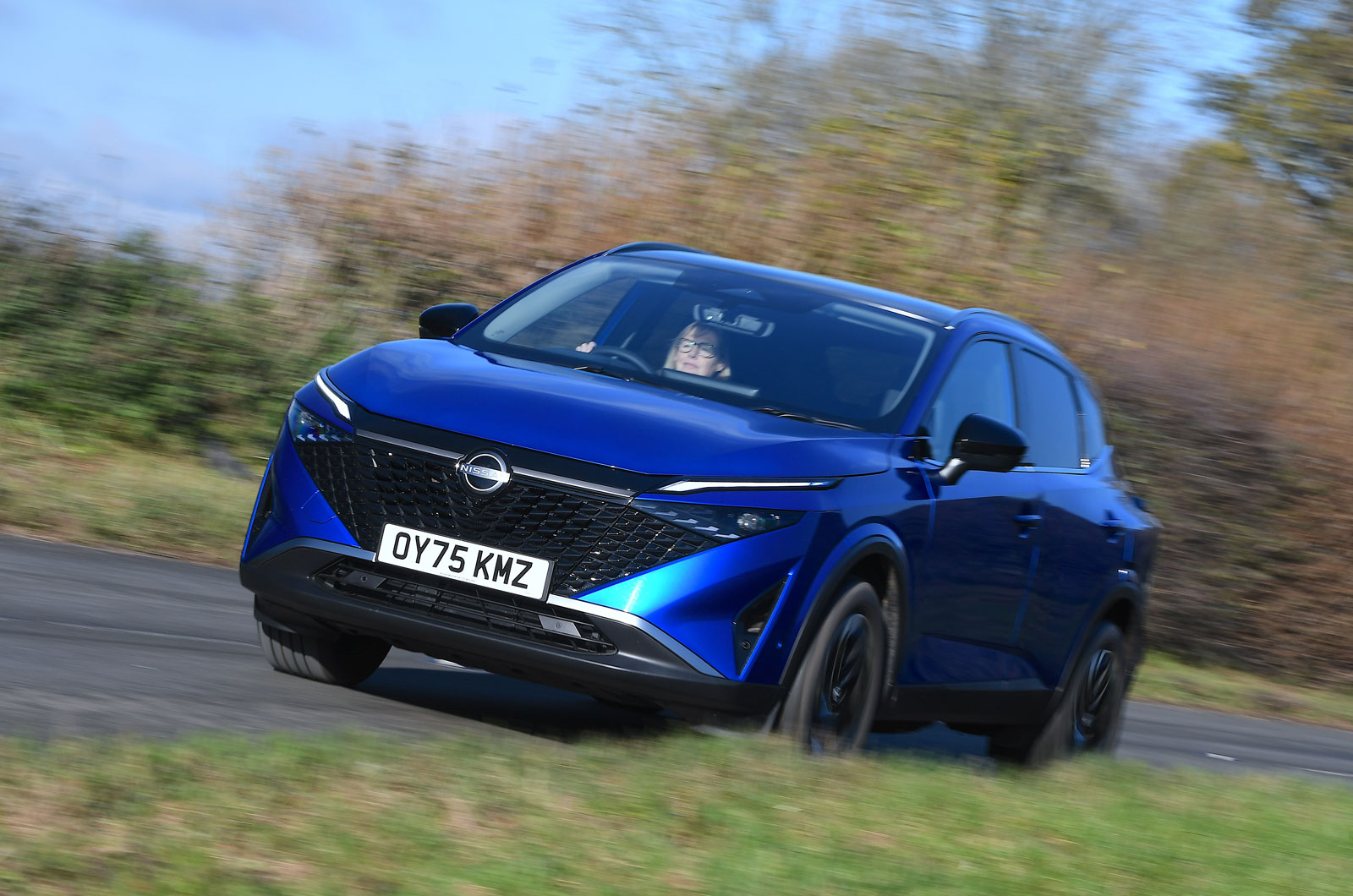 Nissan Qashqai e-power long termer front three quarters