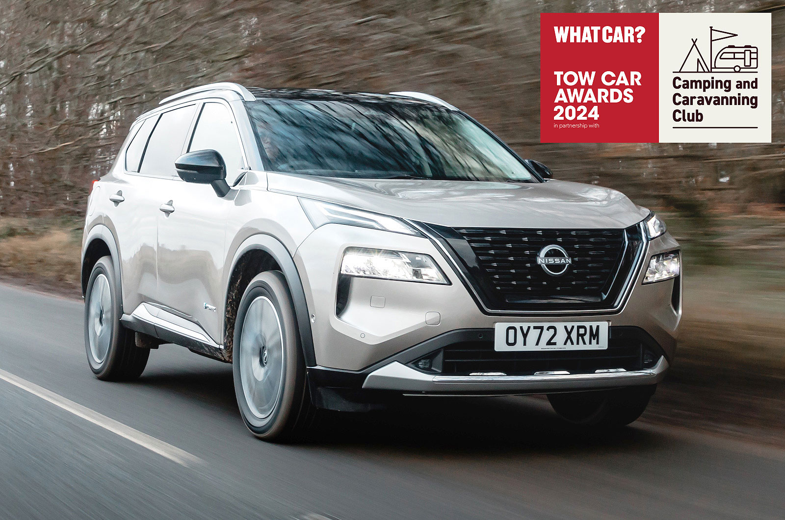 Nissan X-Trail front right driving