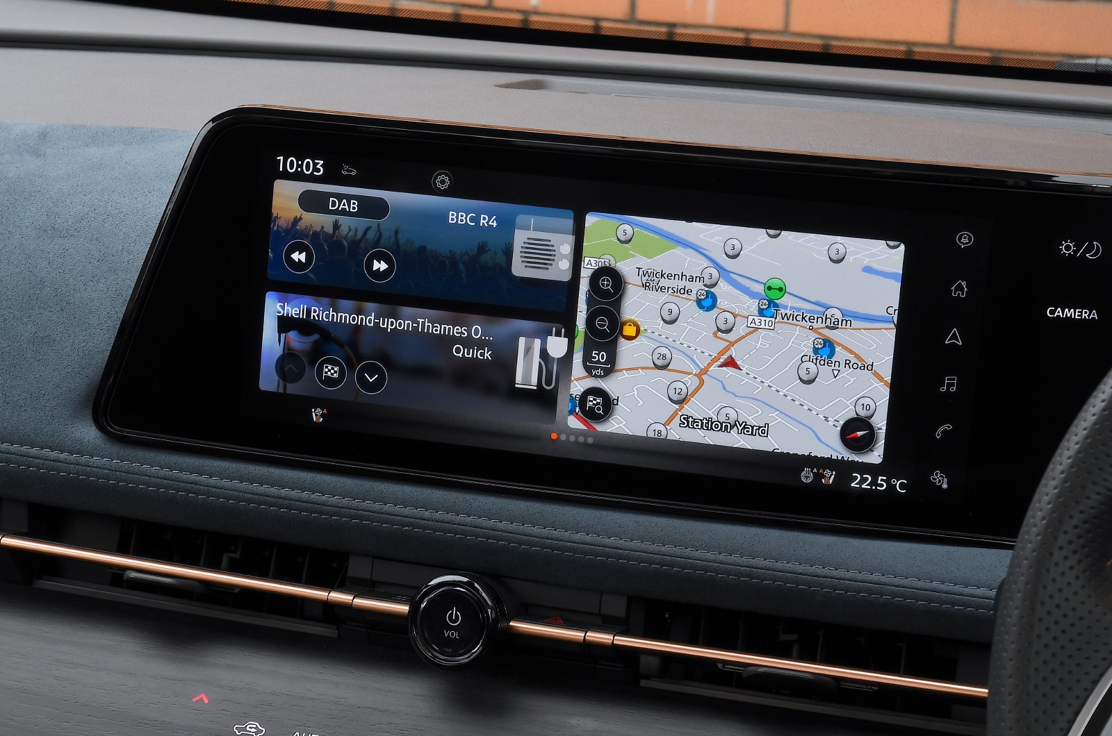 Nissan Ariya infotainment