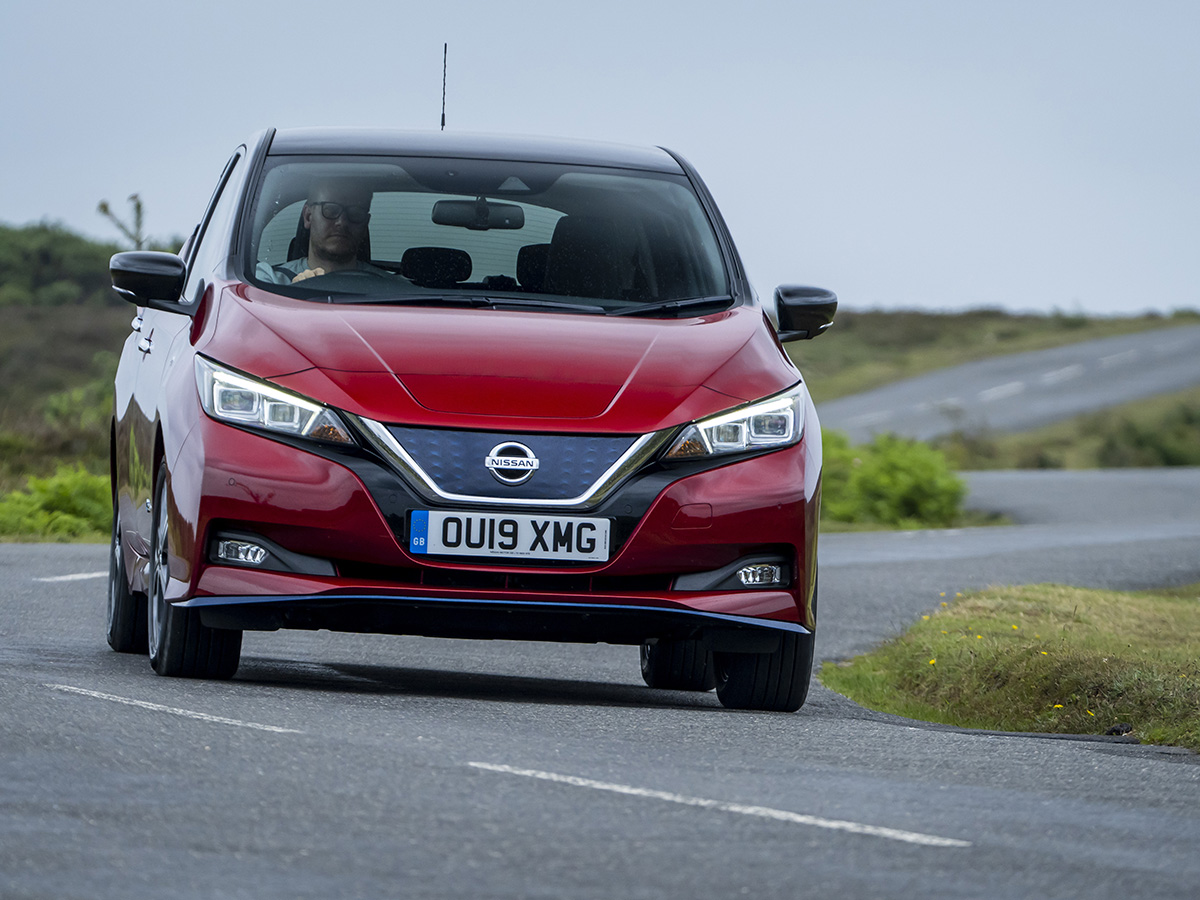 Nissan LEAF e+ models have an impressive 217PS and 340Nm of instant electric torque, delivering 0-62mph in just 6.9sec