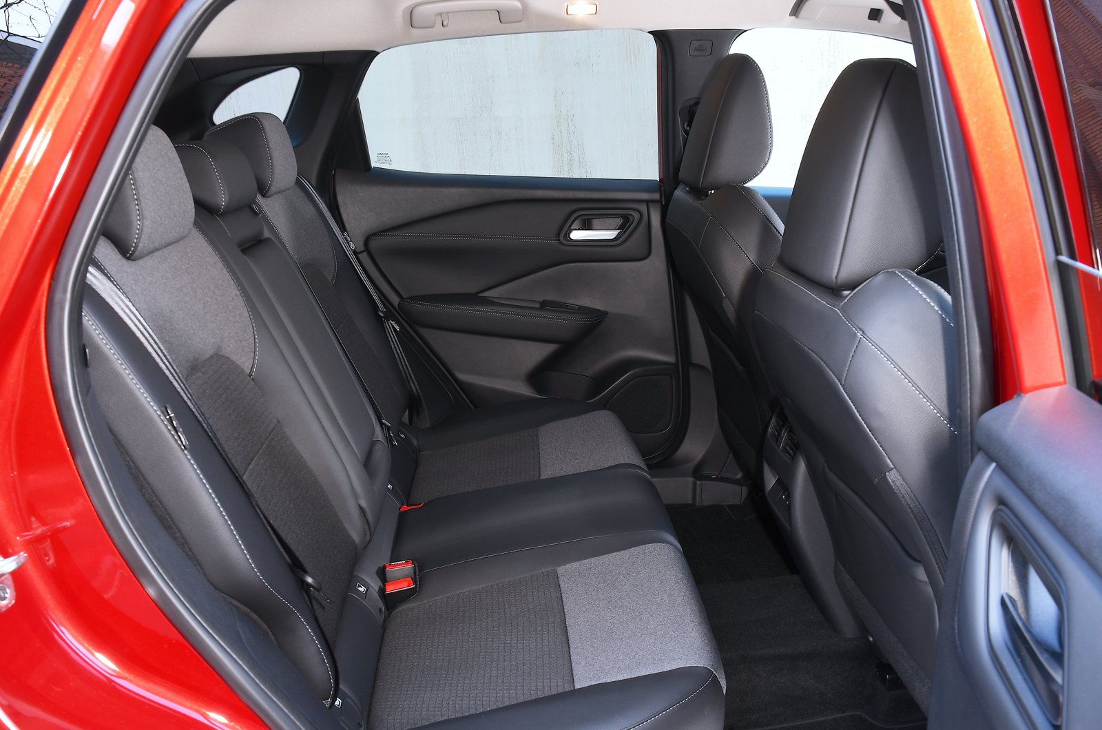 Nissan Qashqai rear seats