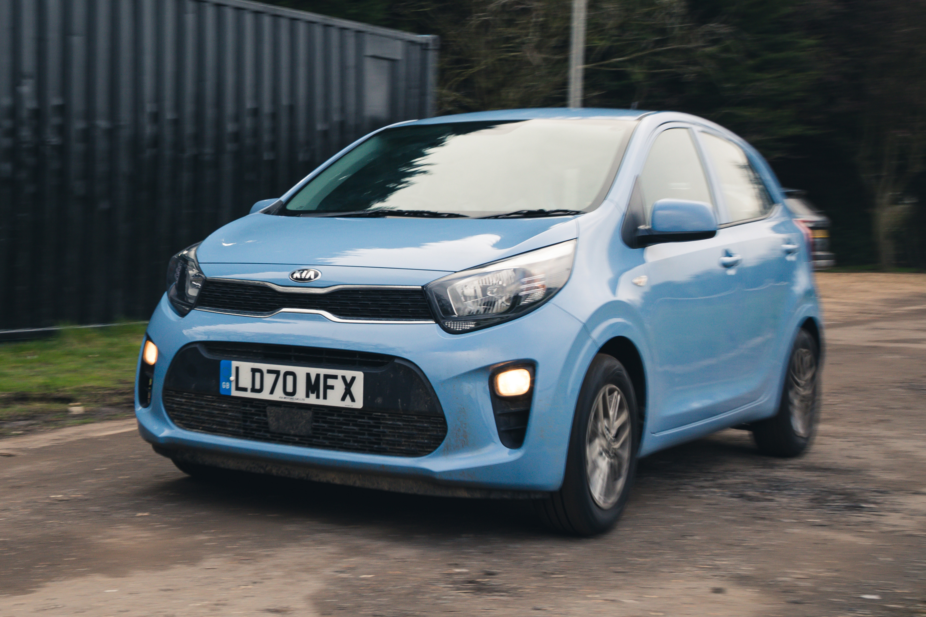 Kia Picanto driving