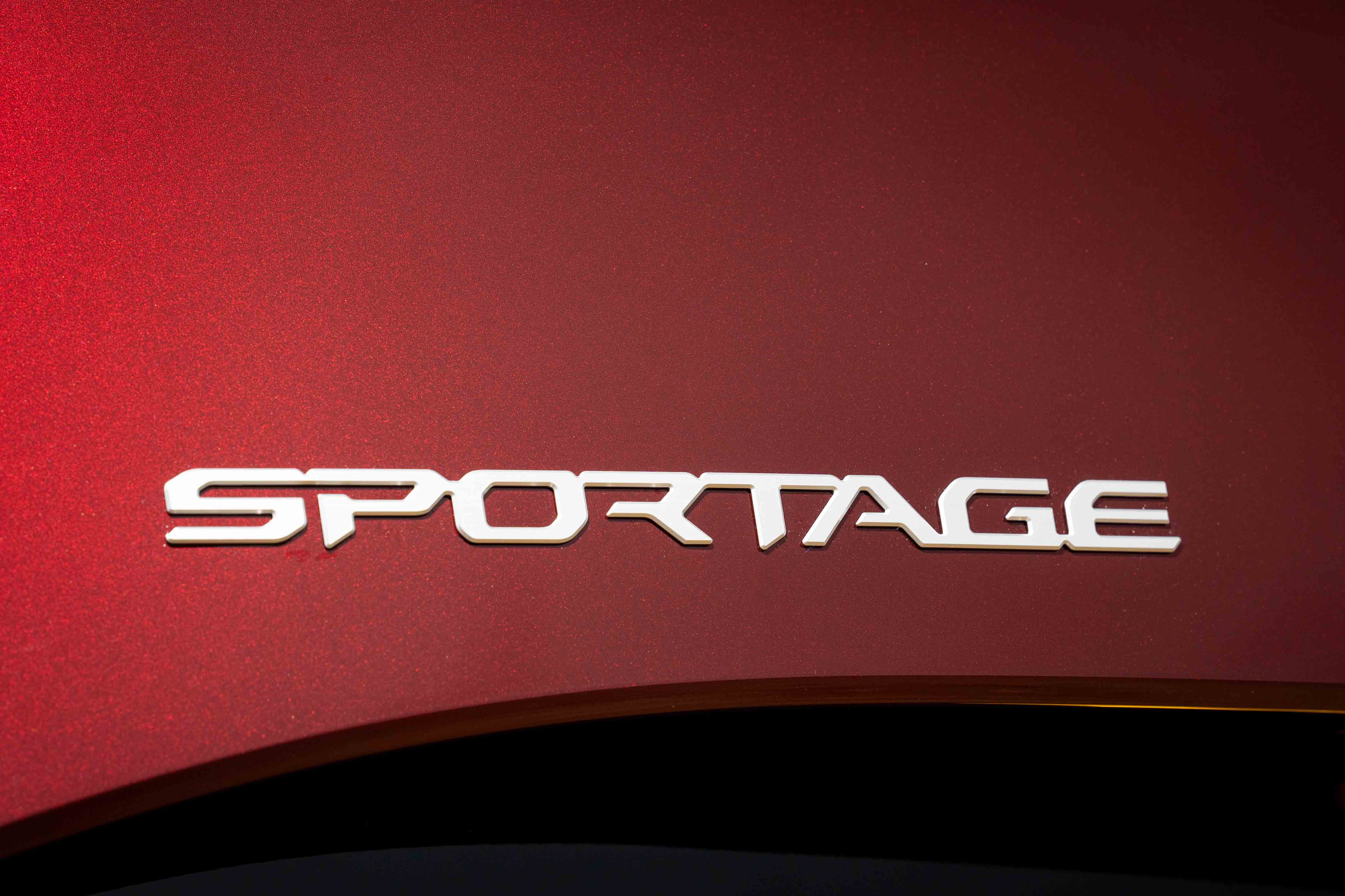 Kia Sportage badge