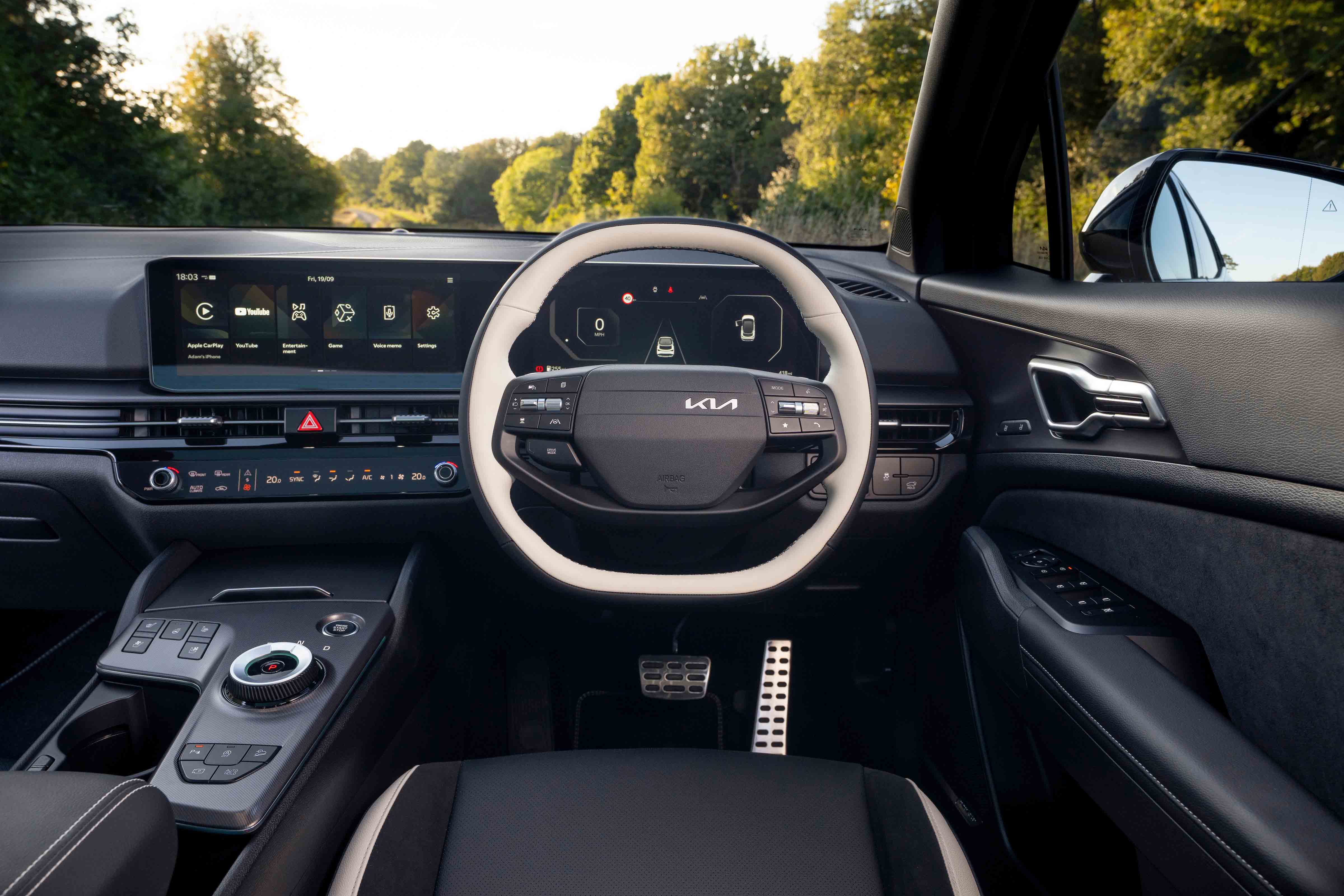 Kia Sportage dashboard