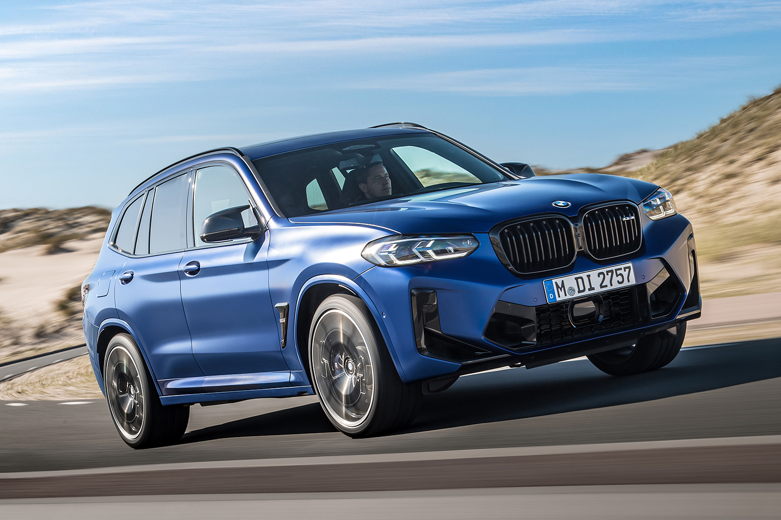  BMW X3 M 2021 front cornering