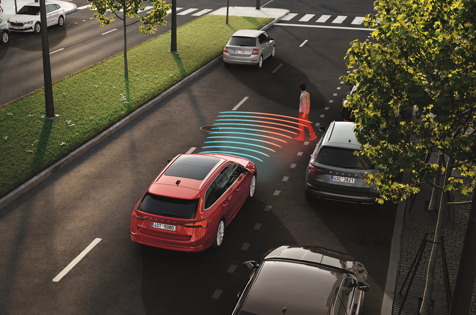 Pedestrian protection system