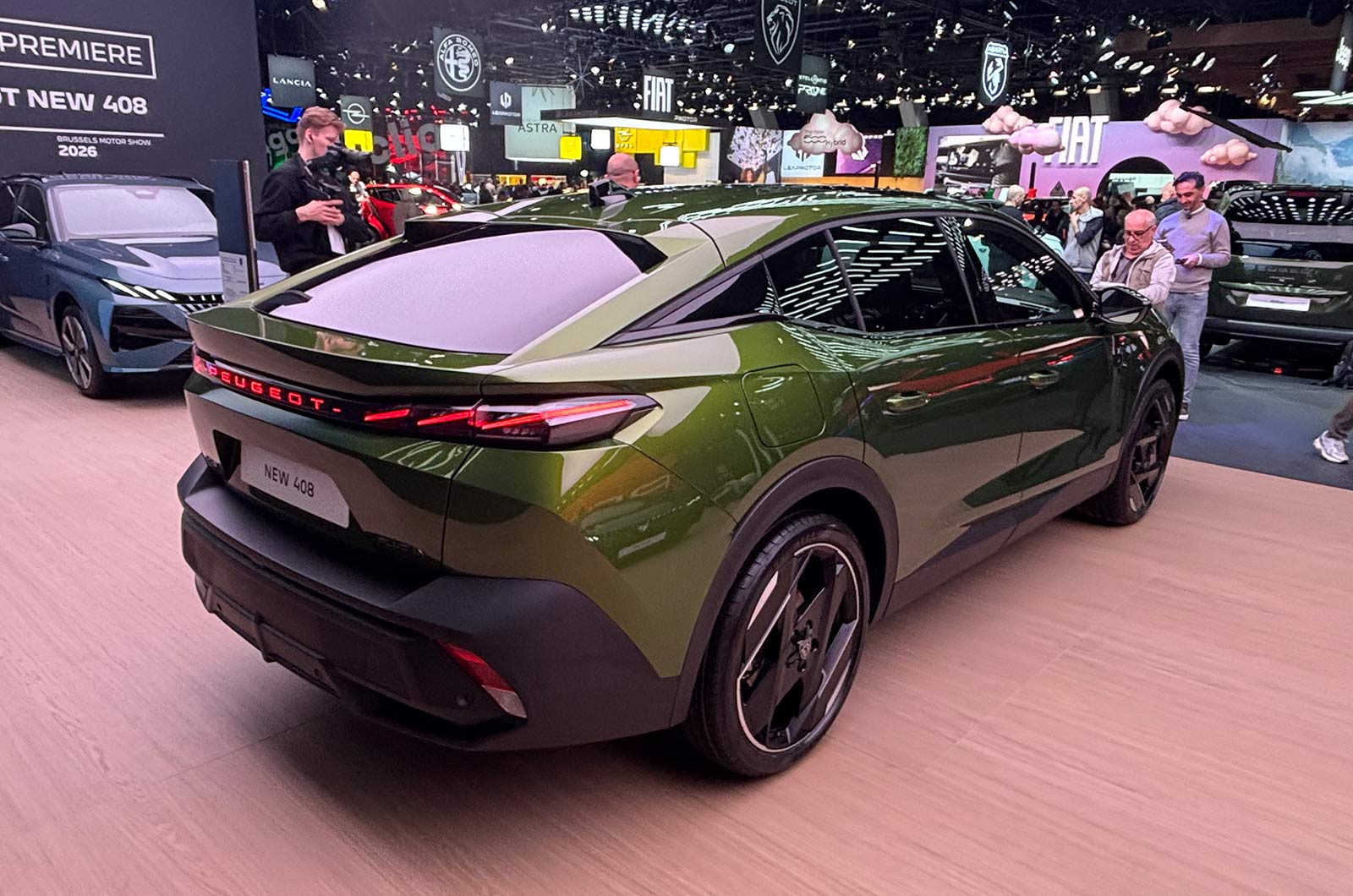 Peugeot 408 rear three quarters