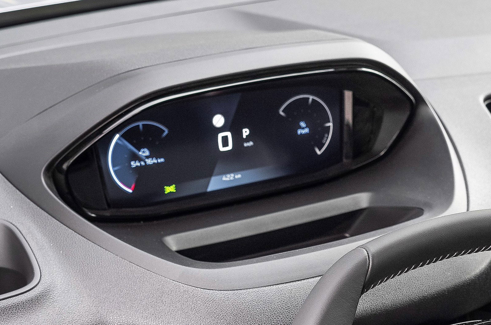 Peugeot Partner driver display