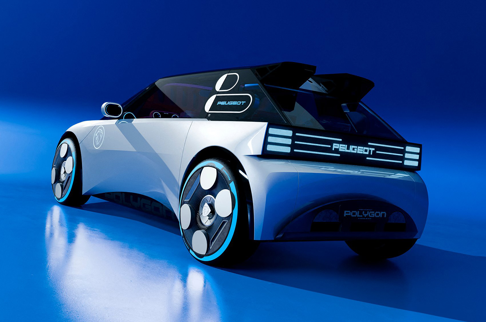 Peugeot Polygon concept rear static