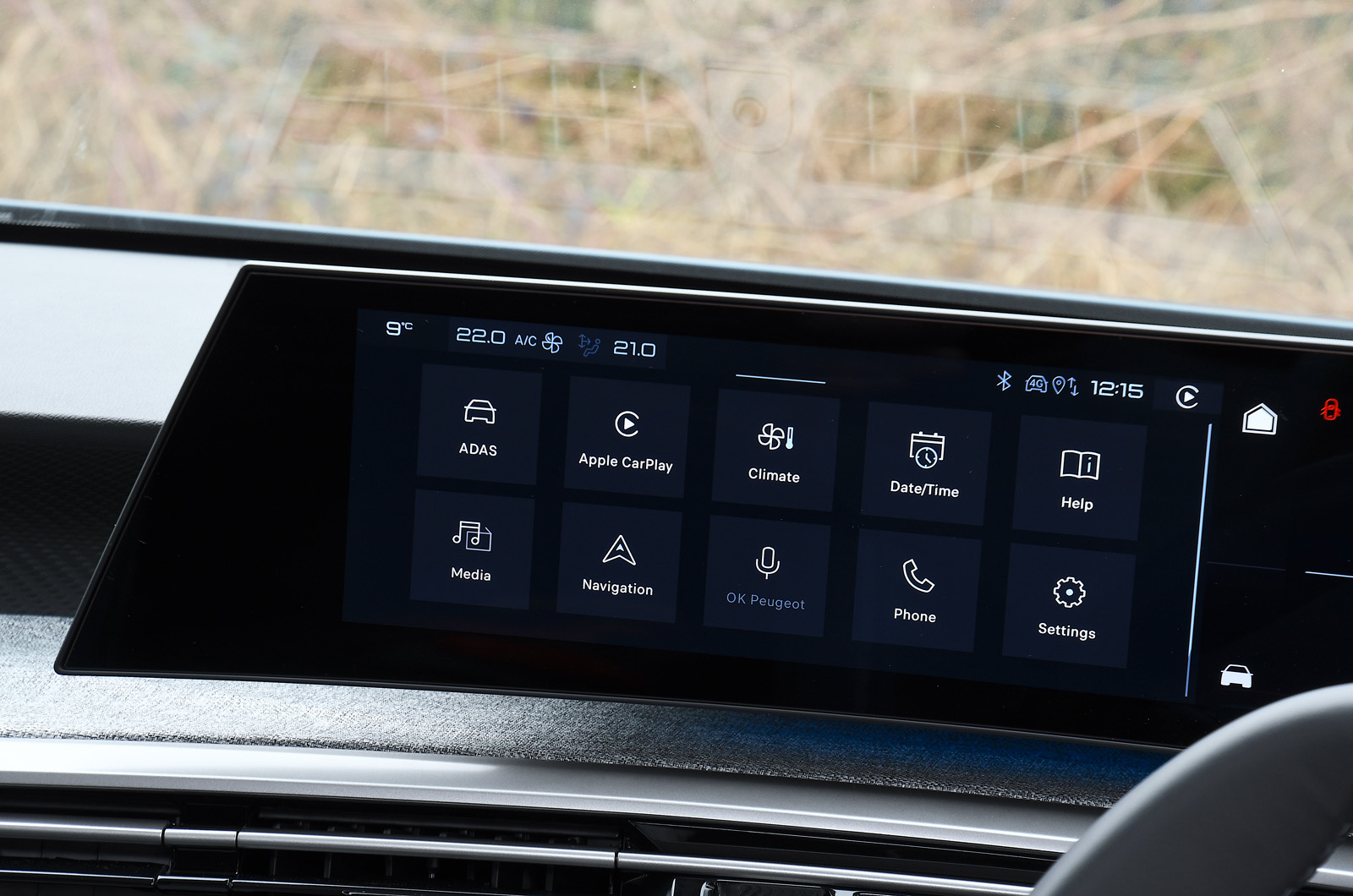 Peugeot 5008 touchscreen