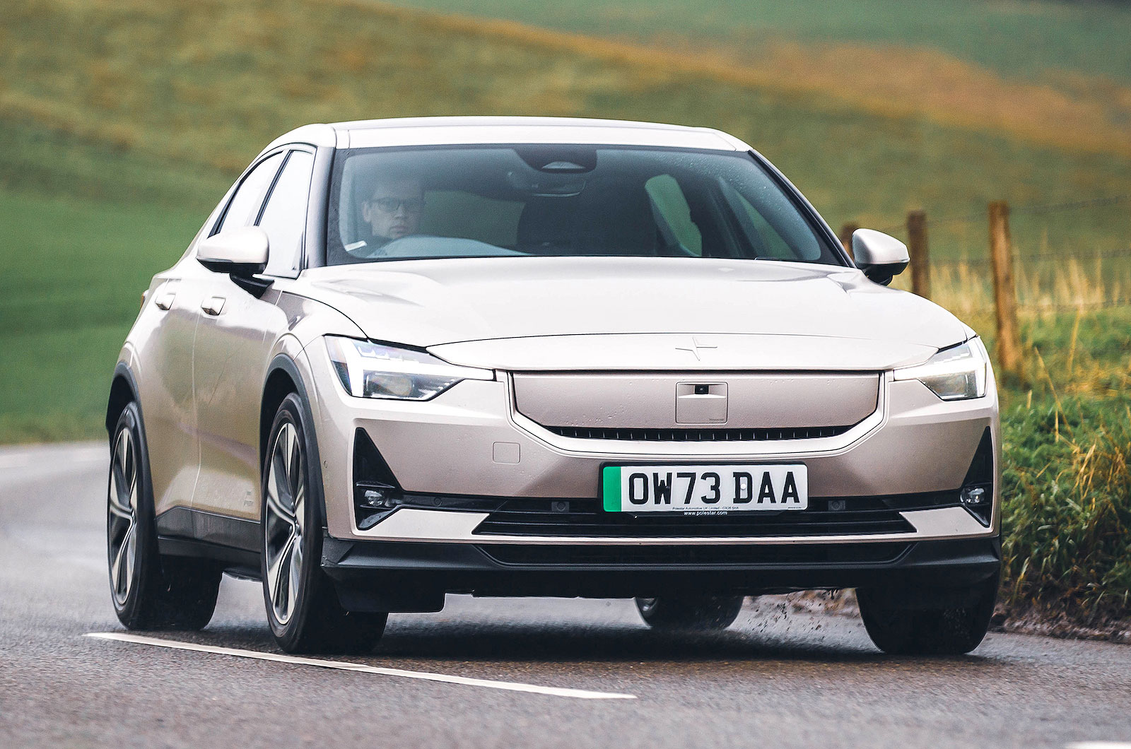 Polestar 2 front cornering