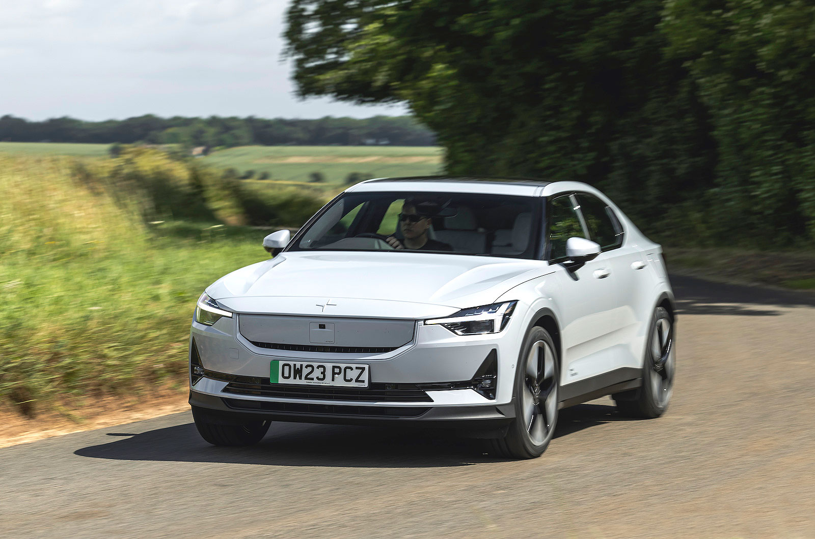 Polestar 2 front cornering
