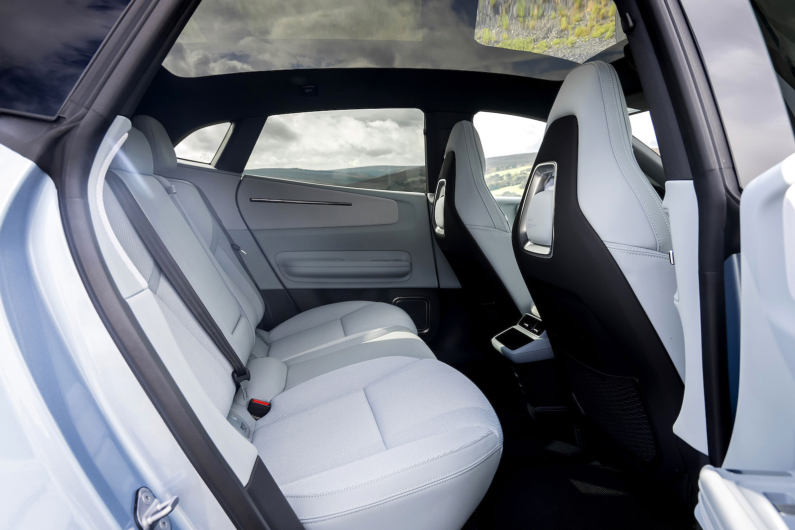Polestar 4 back seats