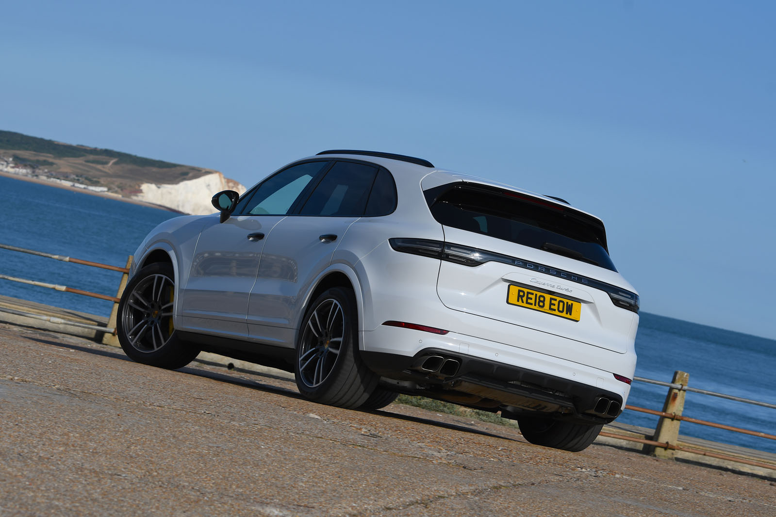 Used Porsche Cayenne 2018-present rear cornering