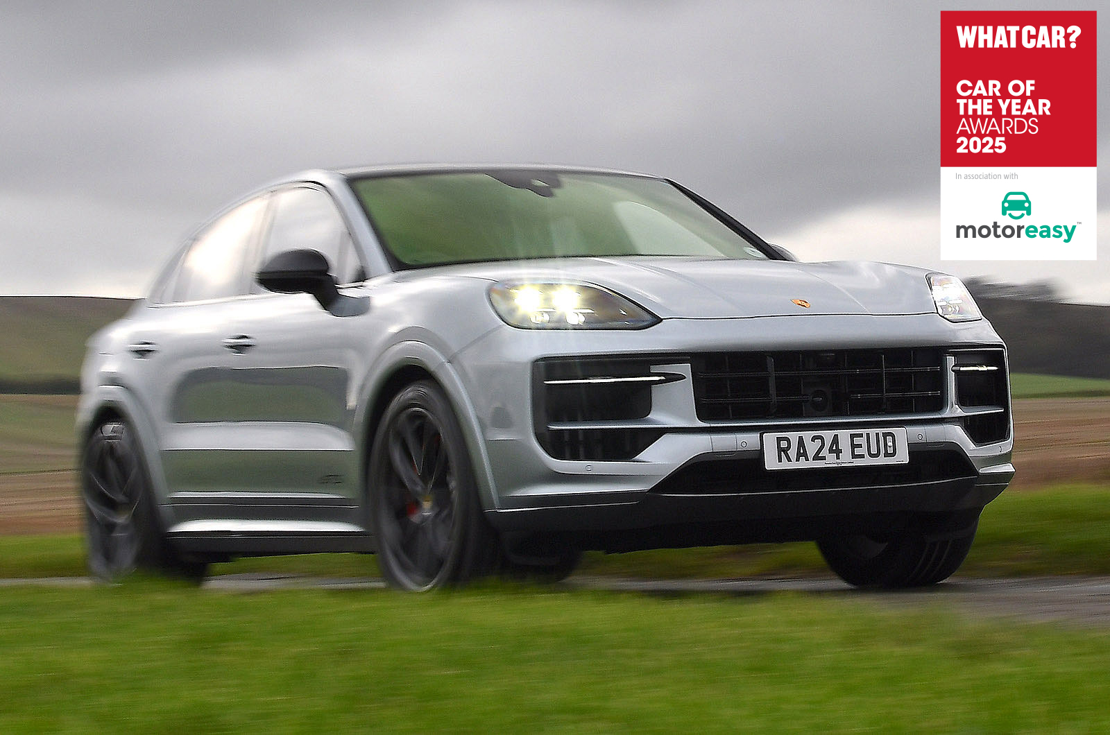 Porsche Cayenne Coupé front right driving