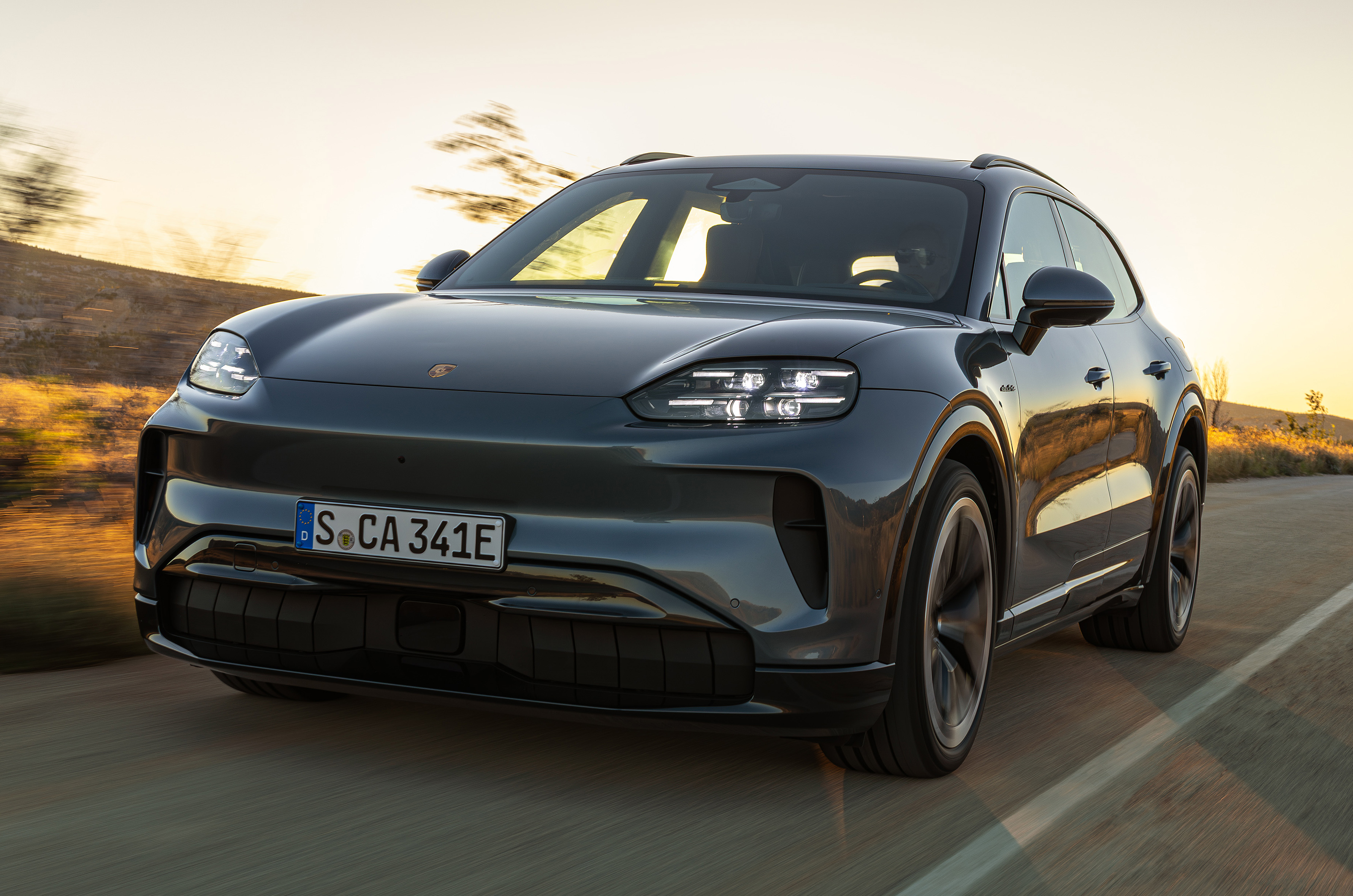 Porsche Cayenne Electric front driving