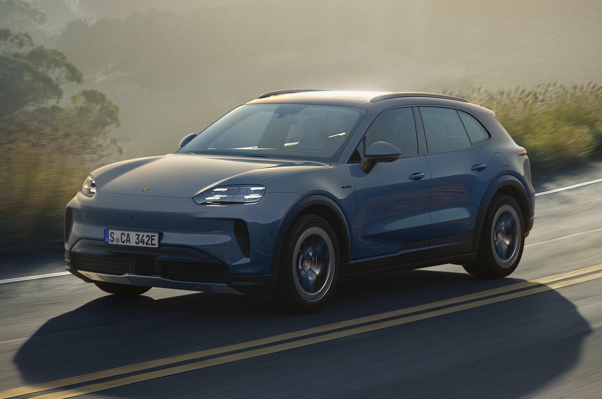 Porsche Cayenne S Electric front driving