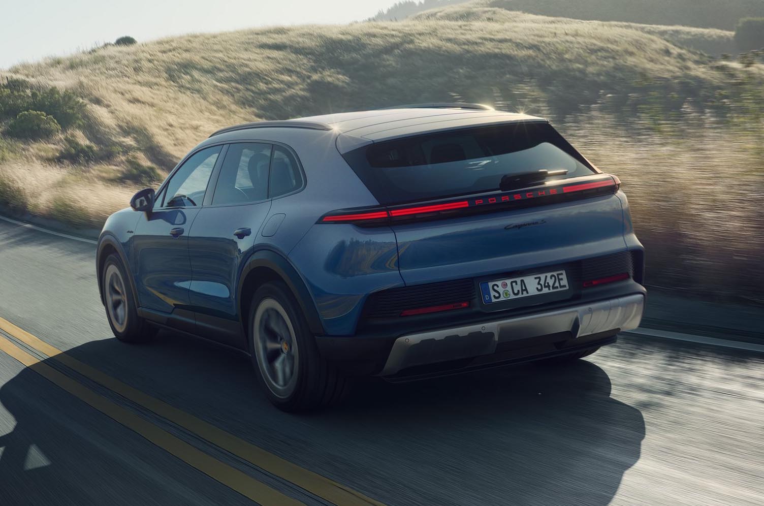 Porsche Cayenne S Electric rear driving