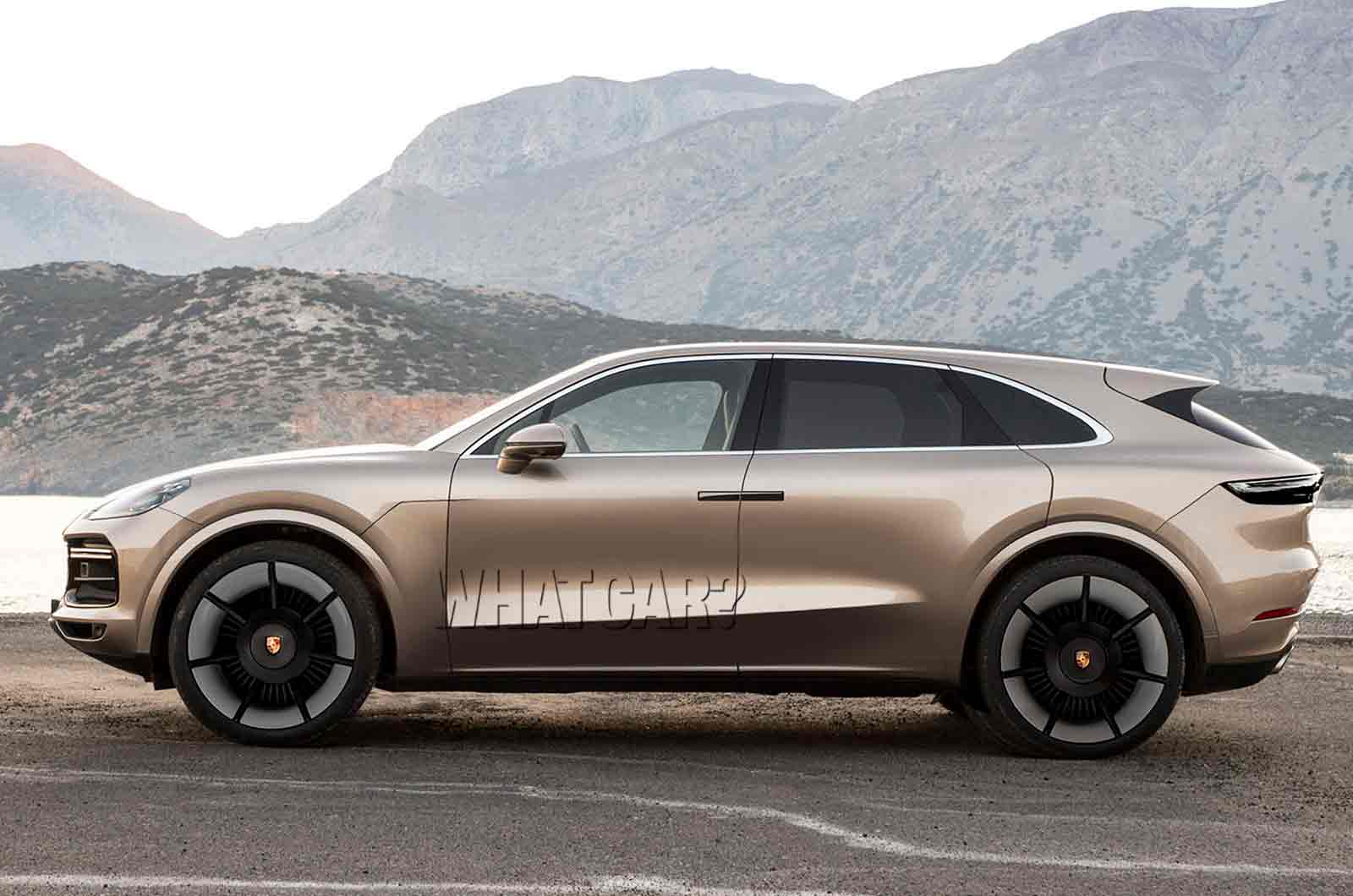 Porsche K1 electric SUV rendering side