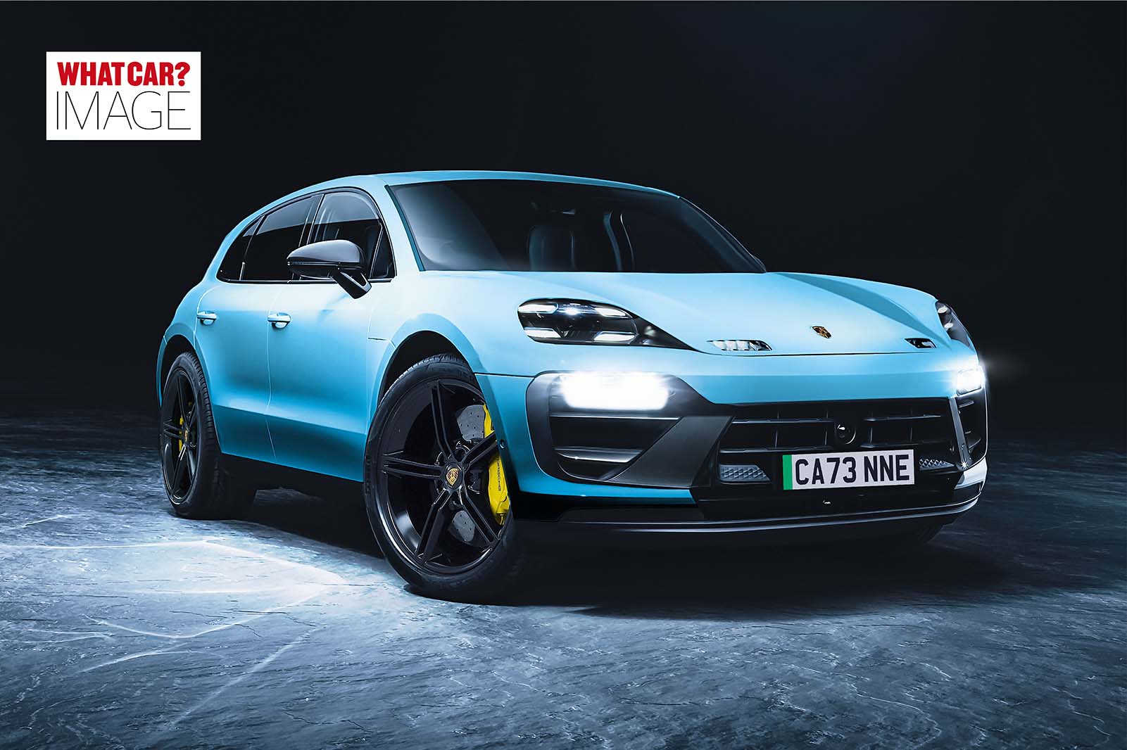2025 Porsche Cayenne EV rendering