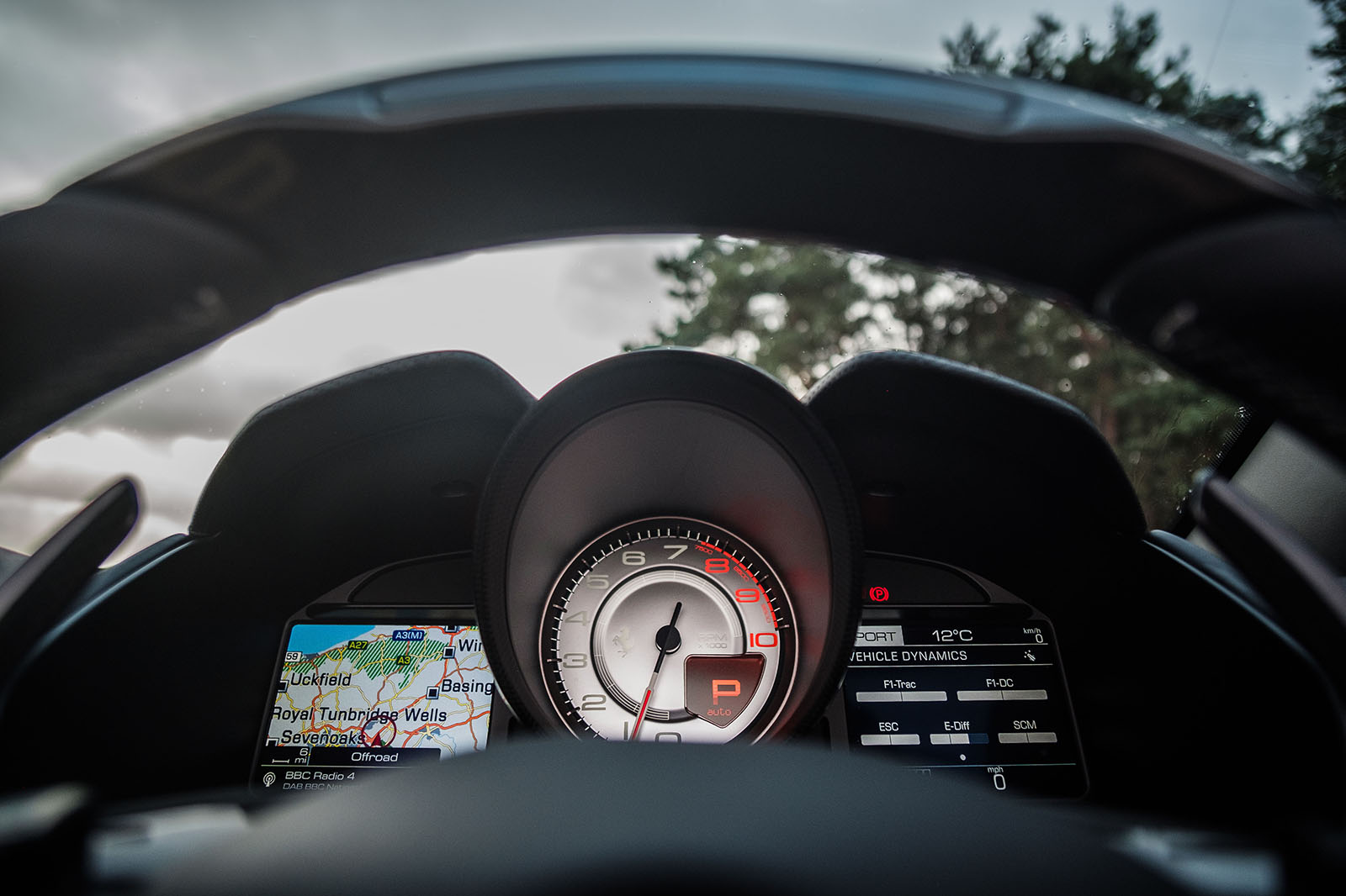 Ferrari Portofino 2019 RHD instruments