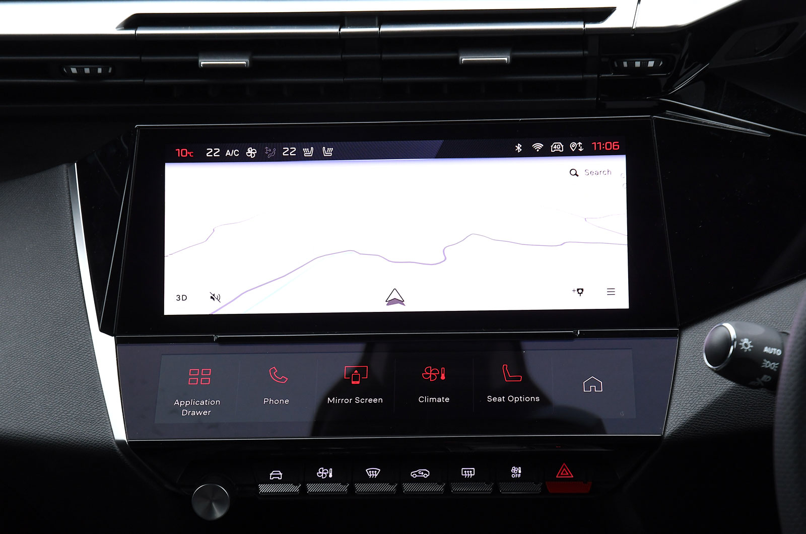 Best car infotainment systems Peugeot 408